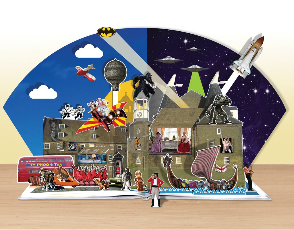 Popup promotional book - UK creative agency