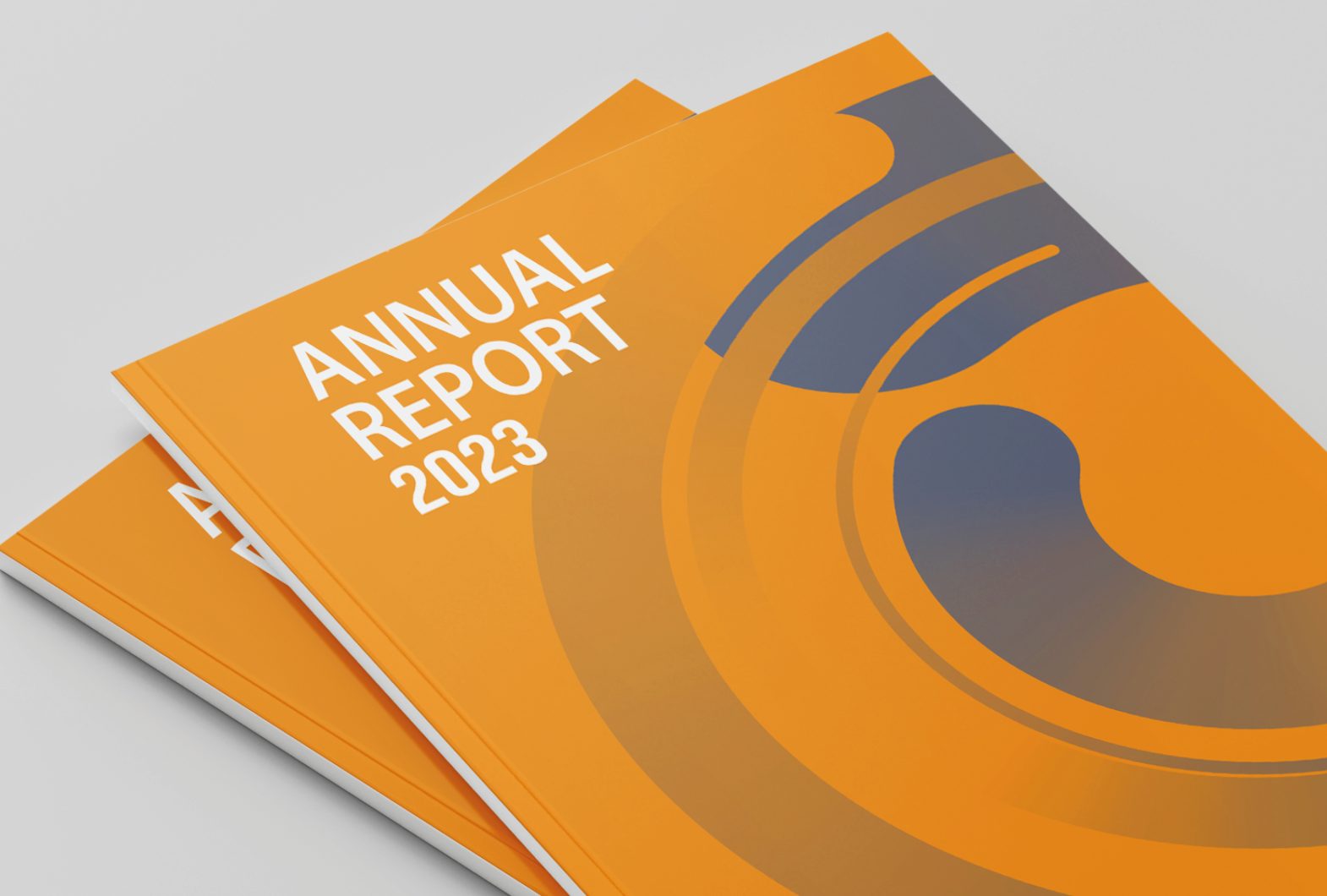 Business report design. annual report