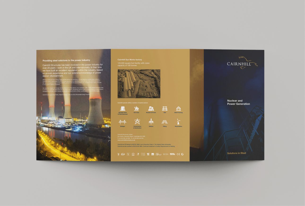 case study brochure for Cairnhill Structures