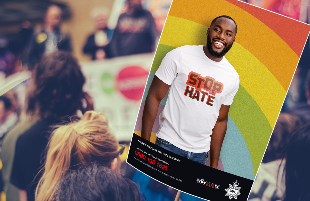 hate crime poster artwork