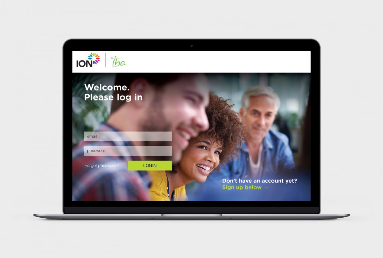 ION website design
