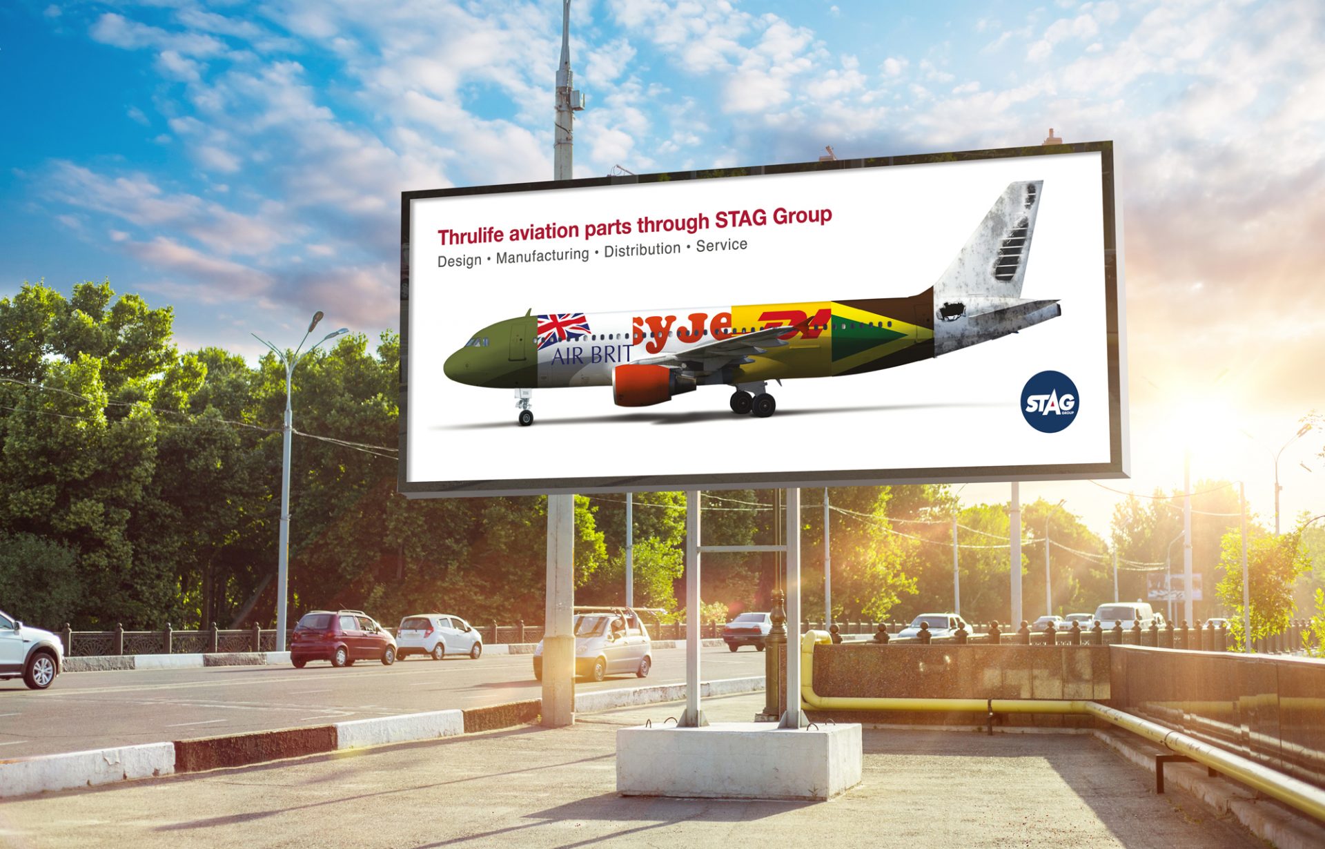 Aerospace advertising campaign