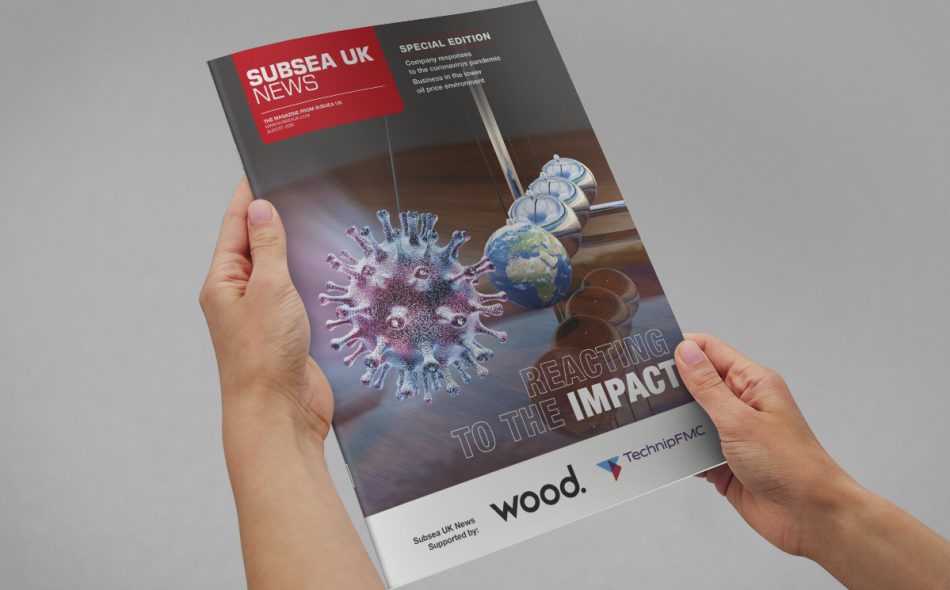 Subsea Uk News front cover design August 2020