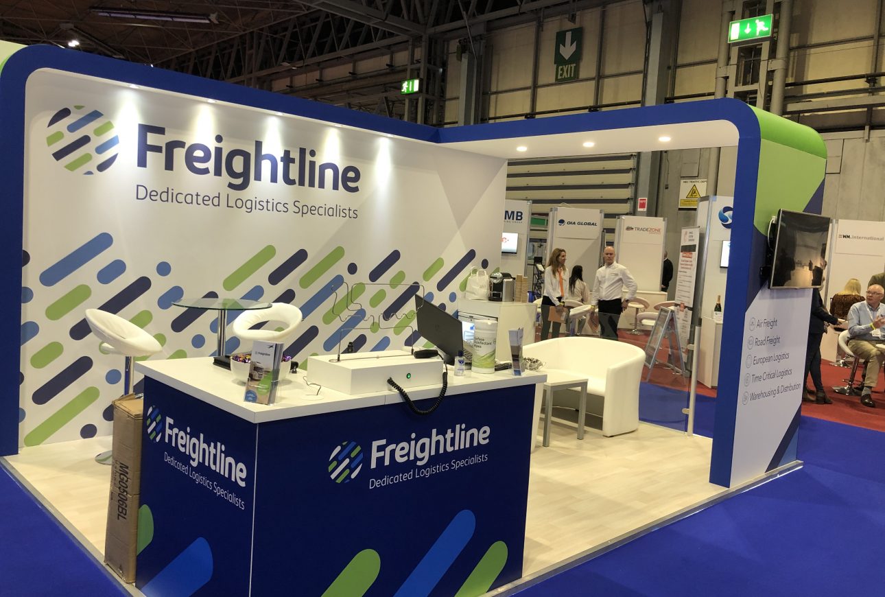 Freightline exhibition stand