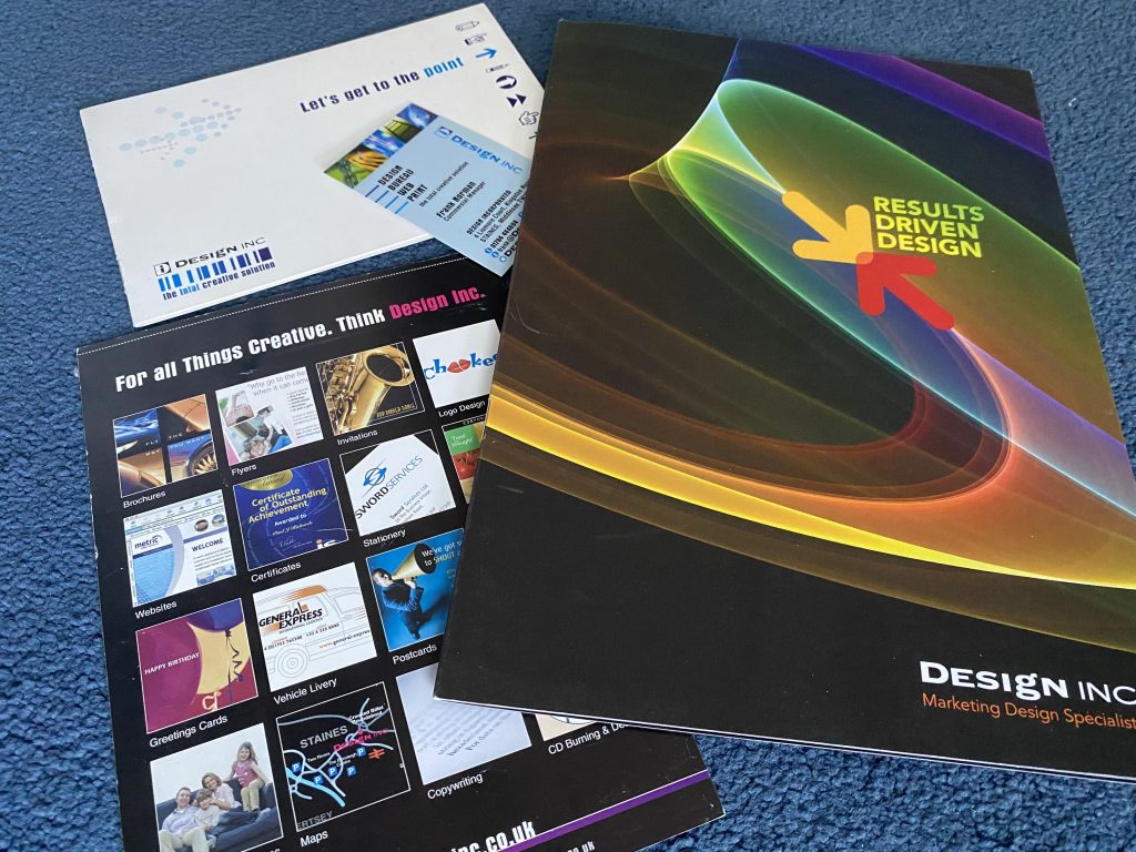 early DI marketing items