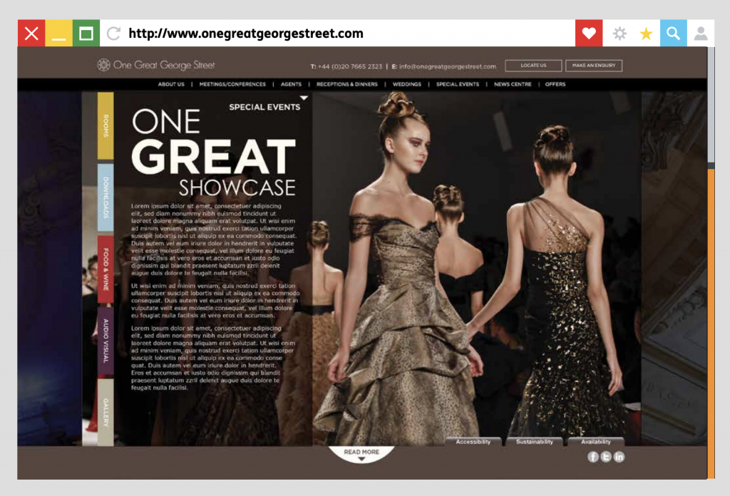 One Great George Street – first venue client