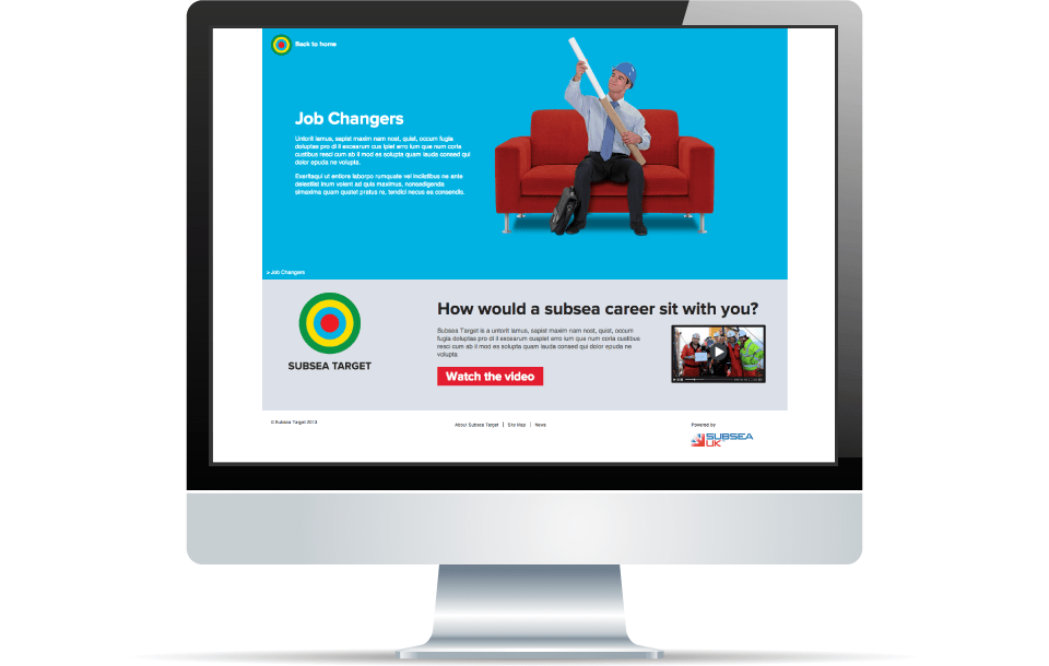 Subsea advertising